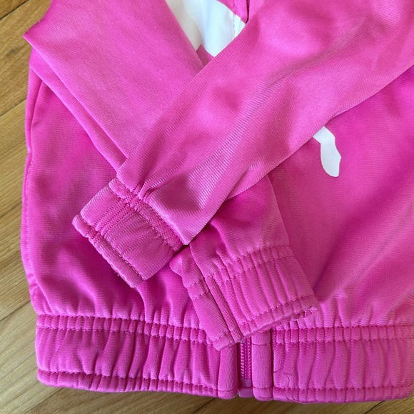 Baby Girl Puma Zip up Sweater Pink Size 12 Months - Picture 6 of 7